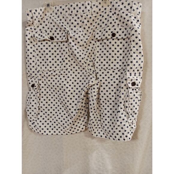 Zip code design men's cargo shorts shorts - Picture 3 of 5